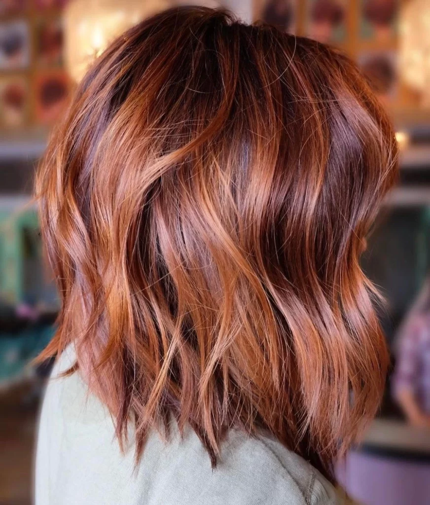 銅の髪の傾向