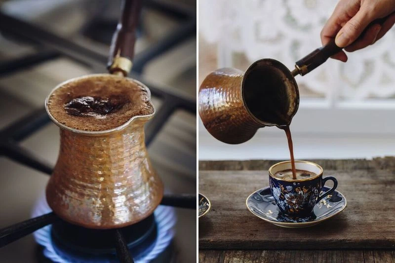 터키식 커피 만드는 방법