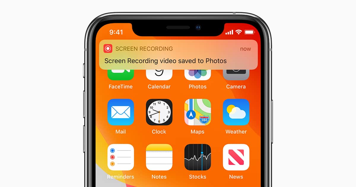 Як записувати екран на iPhone