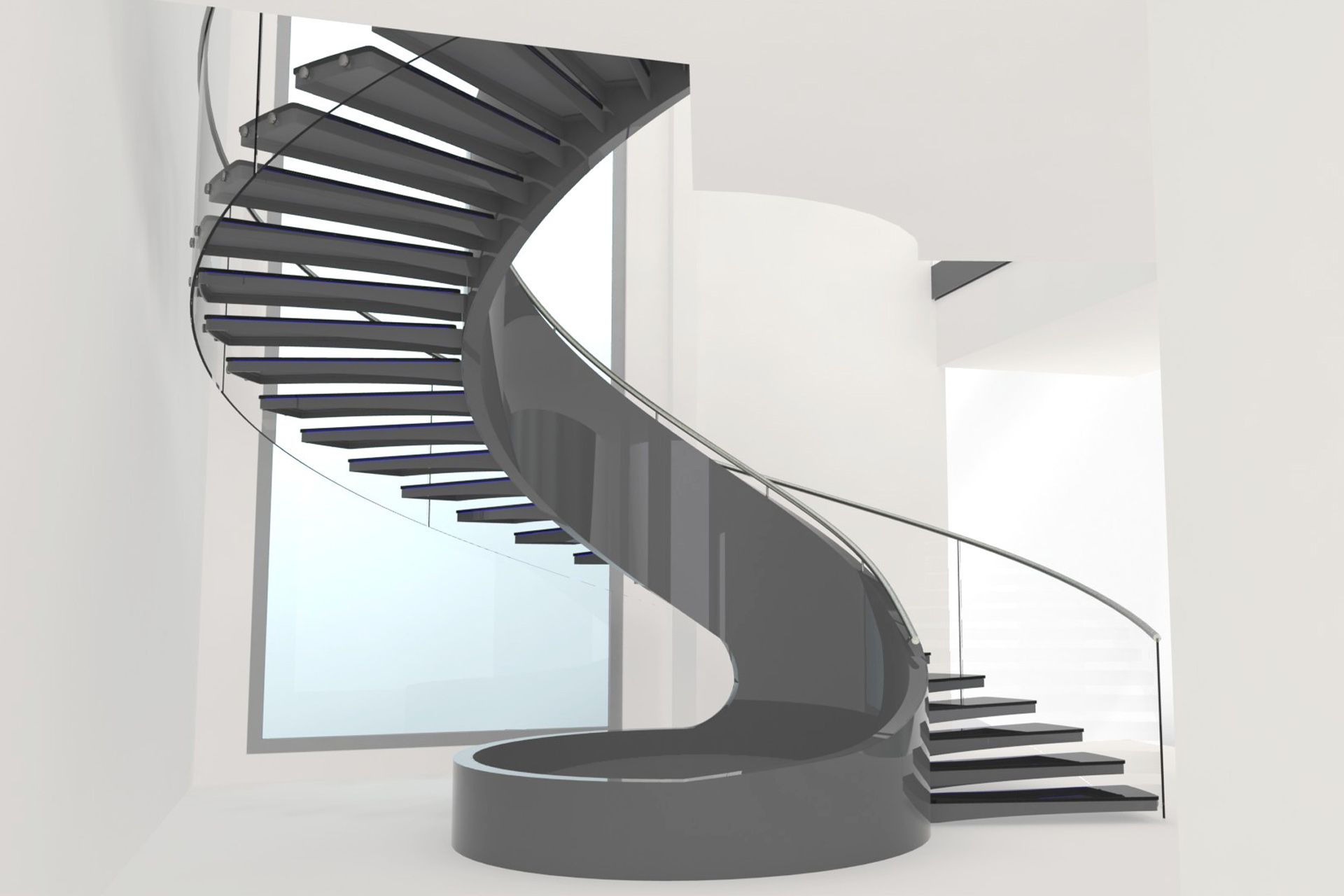 Jak si vyrobit vlastní kovové točité schodiště