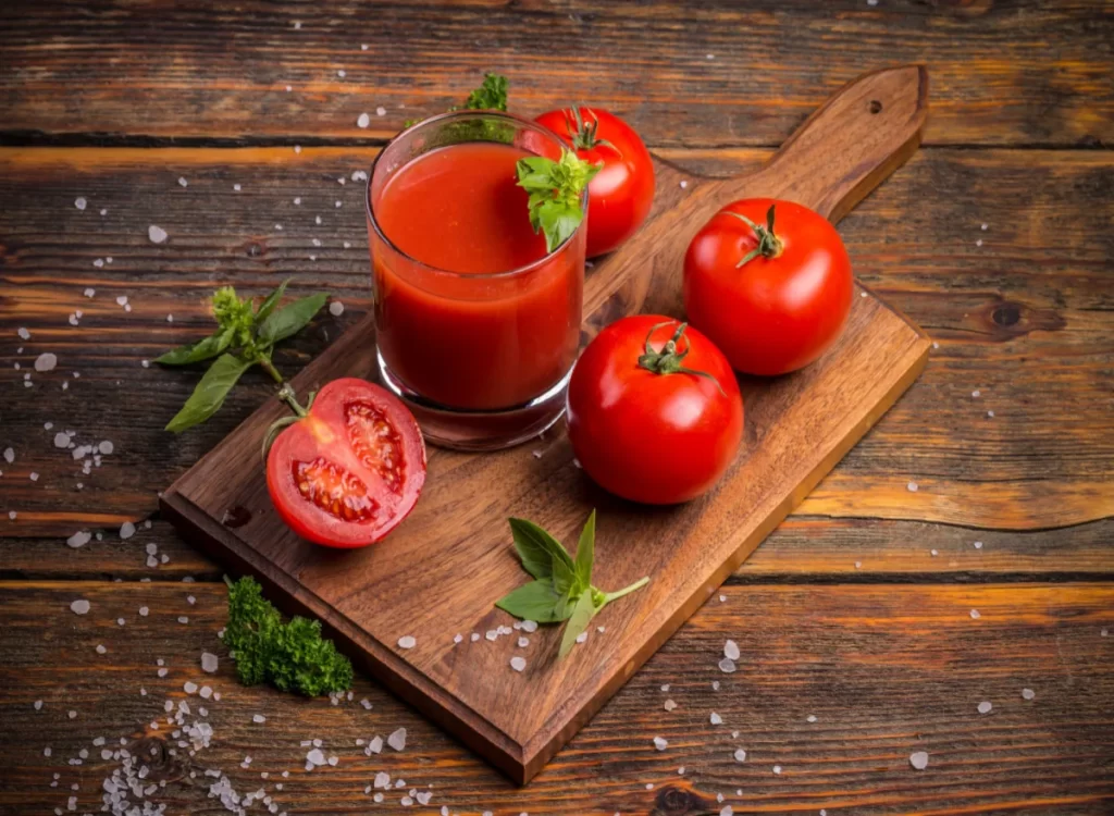 Är tomatjuice bra för dig