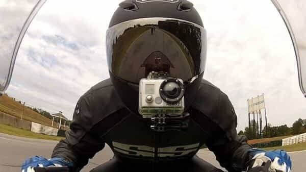 Wear a GoPro on Your Helmet in California