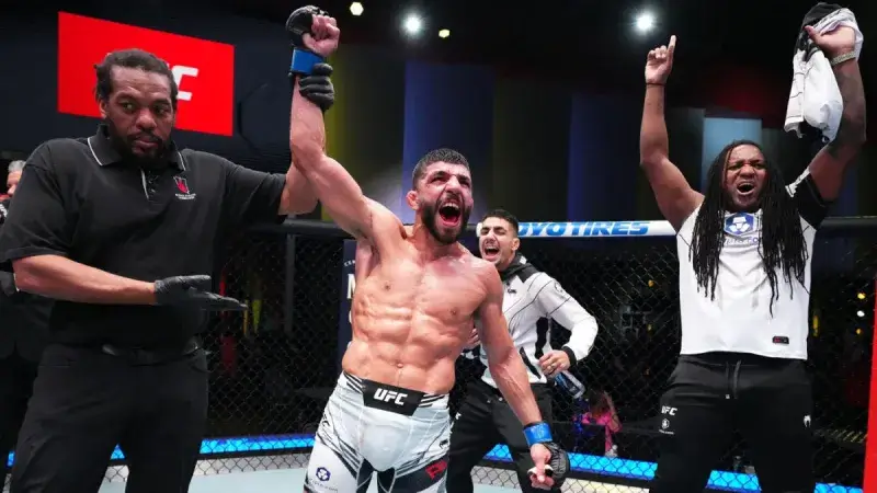 Amir Albazi Secures Thrilling Split Decision Victory Against Kai Kara-France at UFC Fight Night
