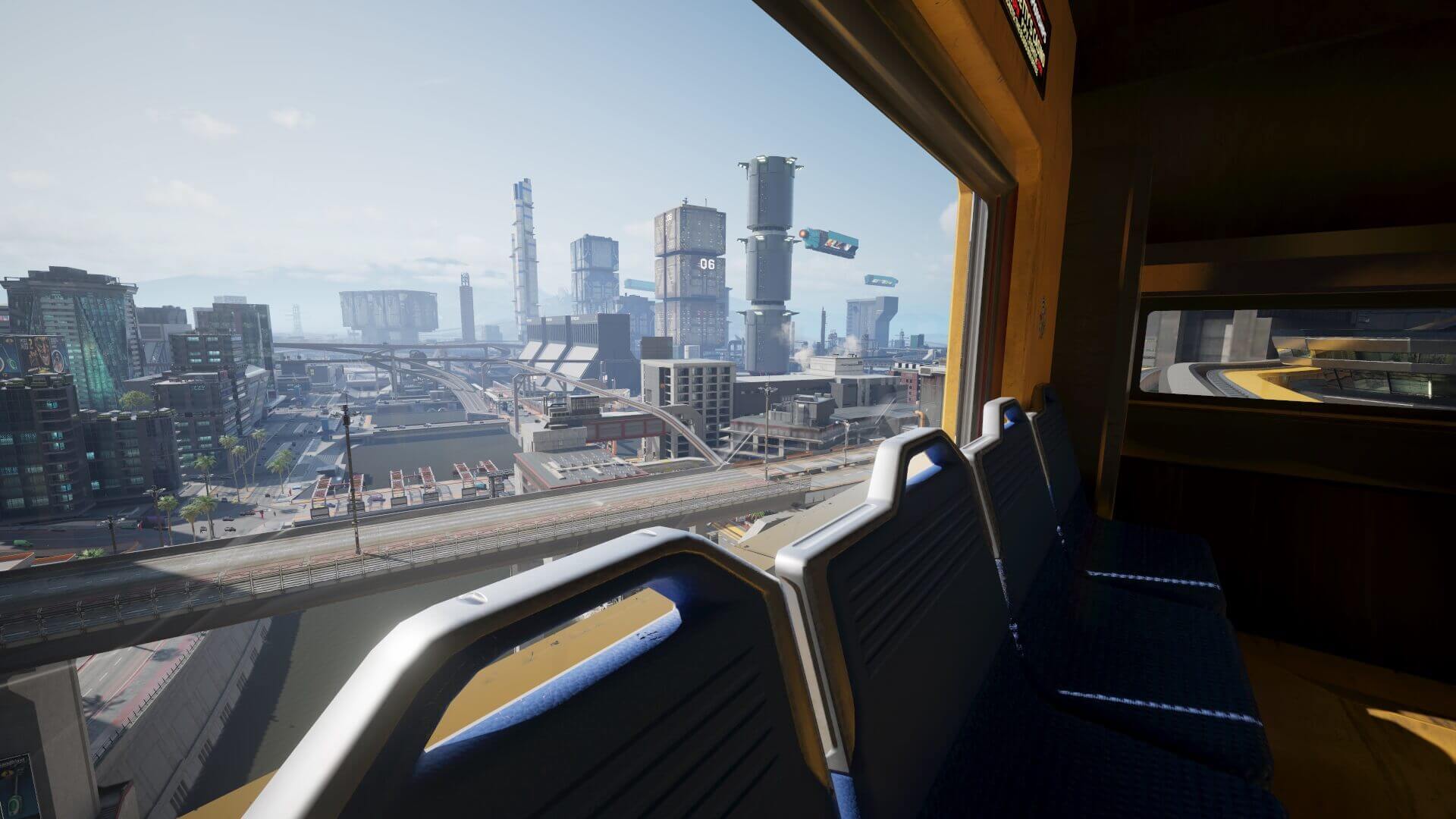 Modder Enhances Cyberpunk 2077 Metro System with Detailed Interior Mod