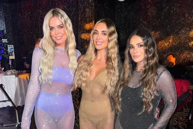 TOWIE Stars in See-Through Dresses Make a Statement Amid Show Disputes