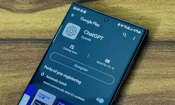ChatGPT na Androidu