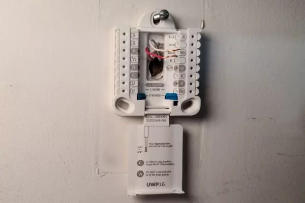 Amazon Smart Thermostat Installation