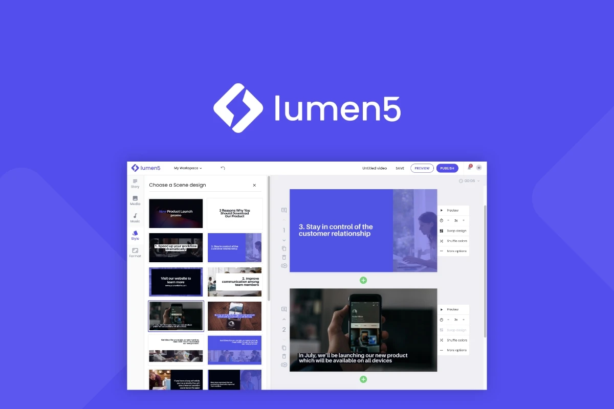Unleashing Creativity with Lumen5