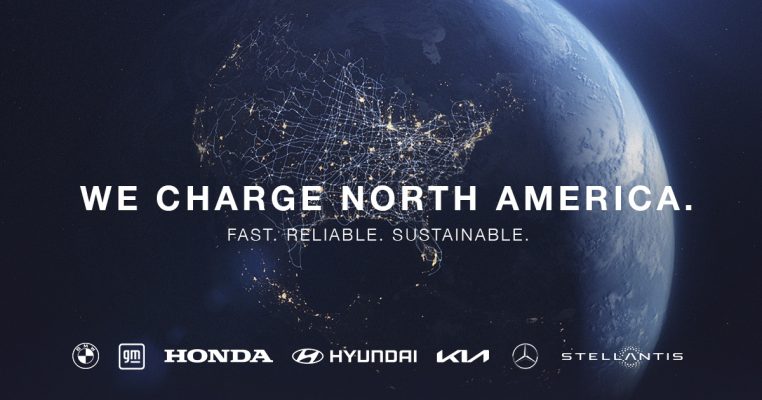 उत्तर अमेरिकी ईवी चार्जिंग नेटवर्क