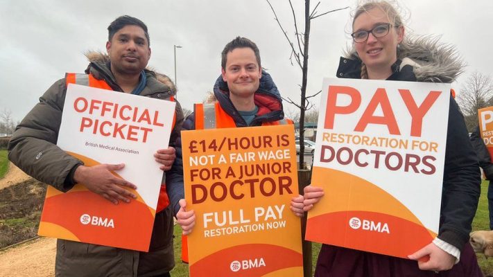 The Junior Doctors' Strike in England
