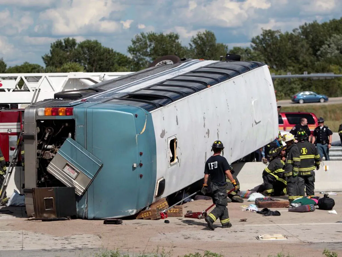 Folgen eines Busunfalls in Indiana: Eine tragische Rückkehr von einem Campingausflug