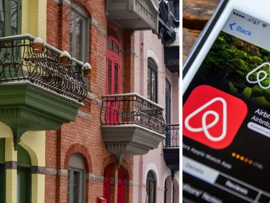 Cniogbheartaíocht Montreal ar Airbnbs Neamhdhleathacha