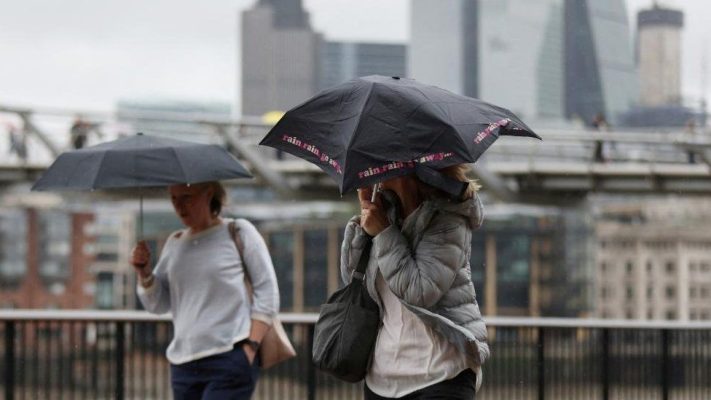 UK's Wettest July