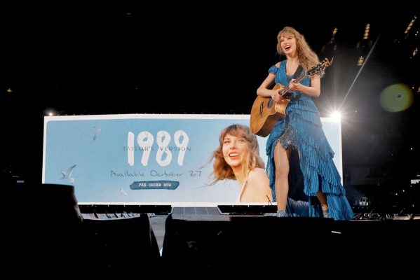 Taylor Swift Eras Tour med foton