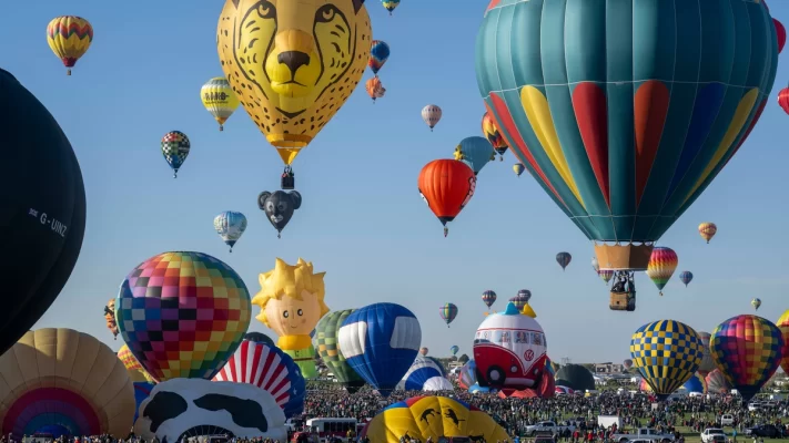 Albuquerque Balloon Fiesta спектакли