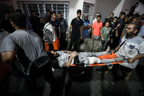 Gazas slimnīcas streiks