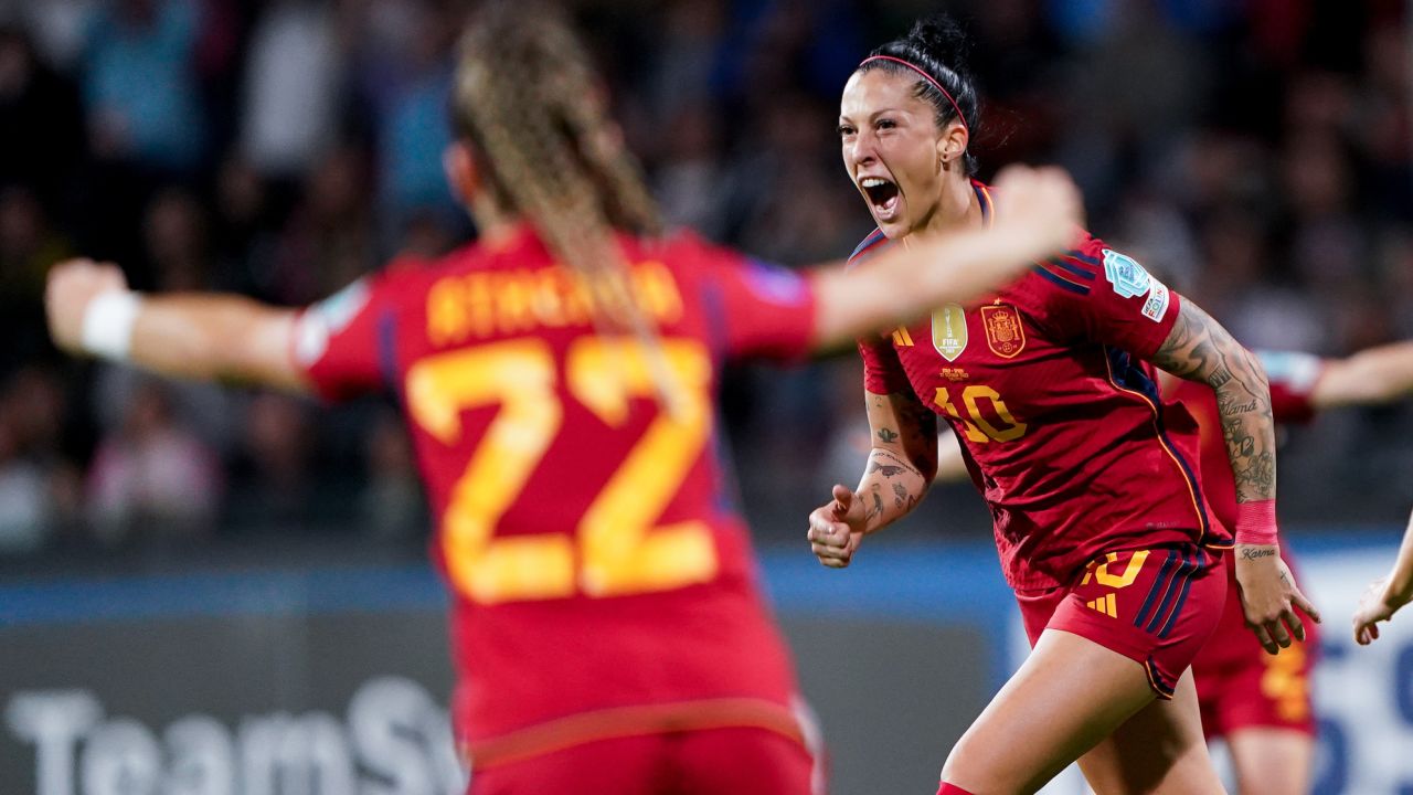 Jenni Hermoso Triumphant Goal Marks Spain’s Victory