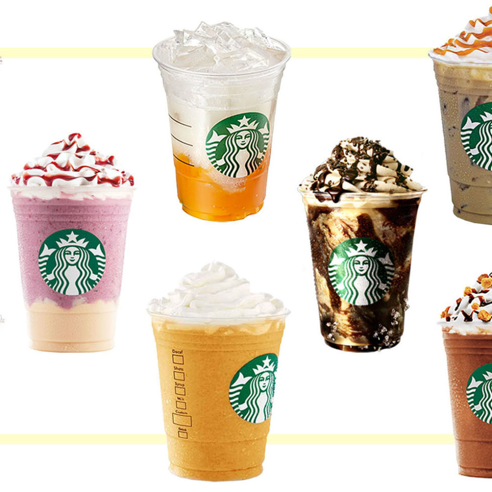 Pijet më të njohura të Starbucks