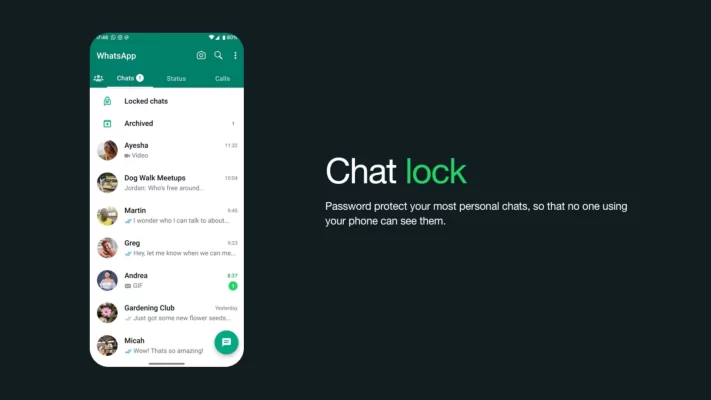 Κωδικός πρόσβασης μυστικής συνομιλίας WhatsApp
