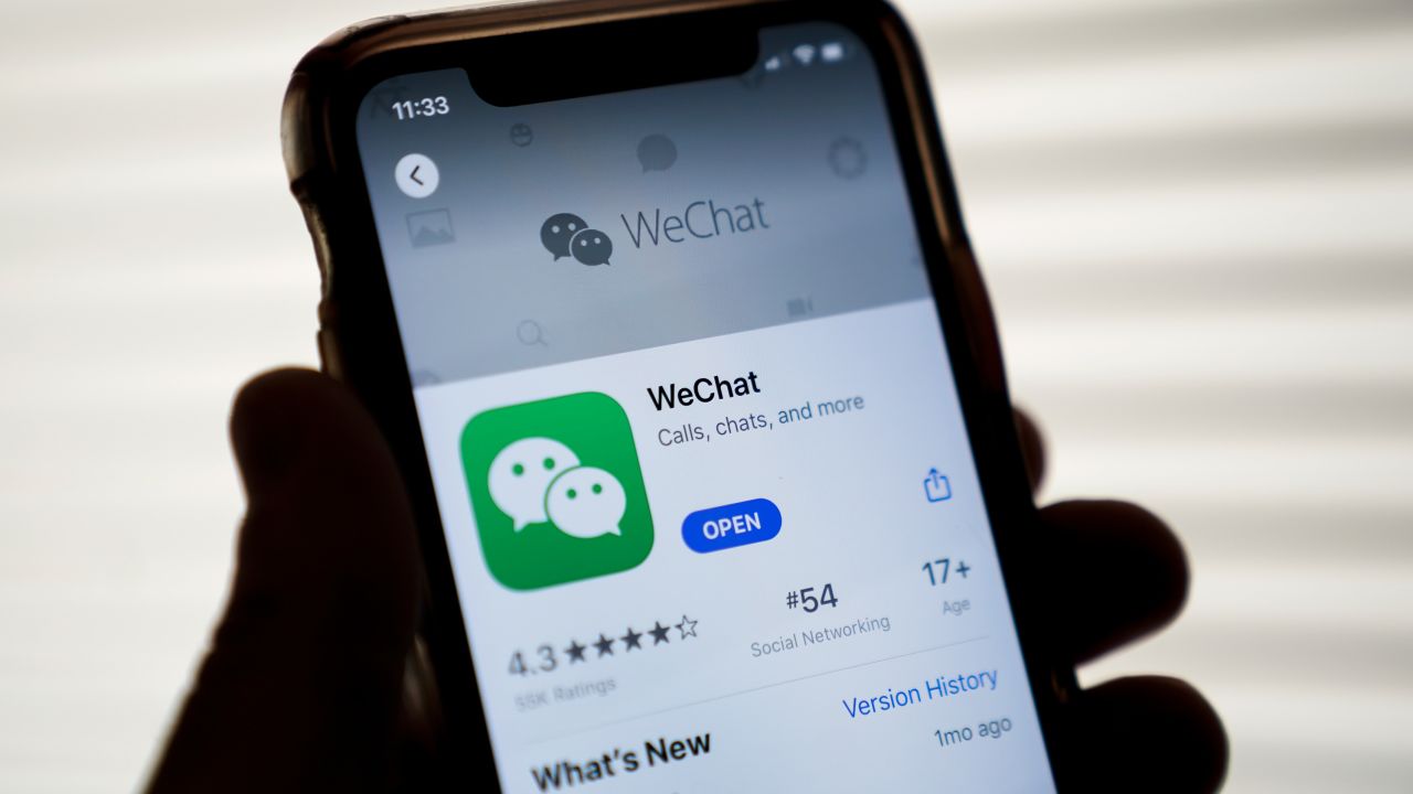 캐나다의 WeChat 사이버 보안 문제로 인해 정부 장치 금지