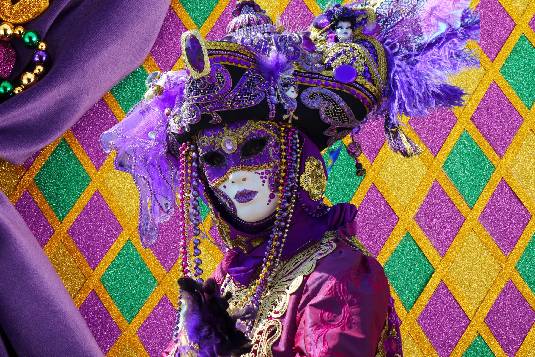 Γιορτάζοντας τα χρώματα και τον πολιτισμό του Mardi Gras