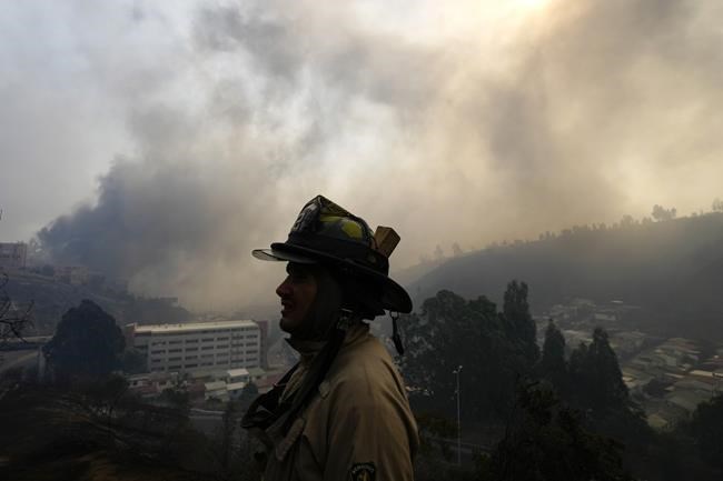 मध्य चिली में जंगल की आग से 99 लोगों की मौत