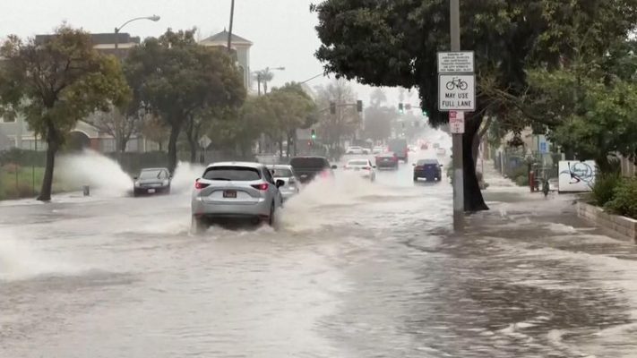 Storm in Southern California