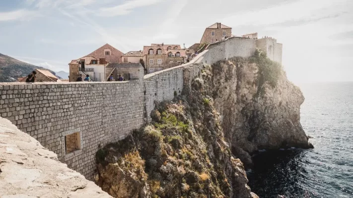 Sjá í Dubrovnik Króatíu