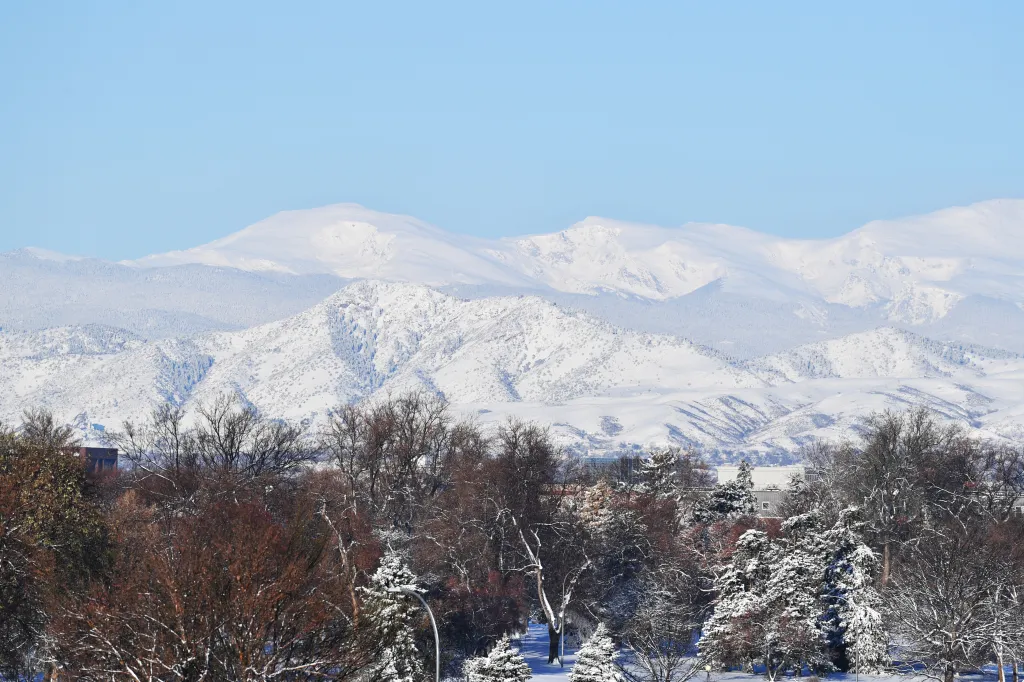 Parashikimi i borës së rëndë në Kolorado në pjesët e Kolorados