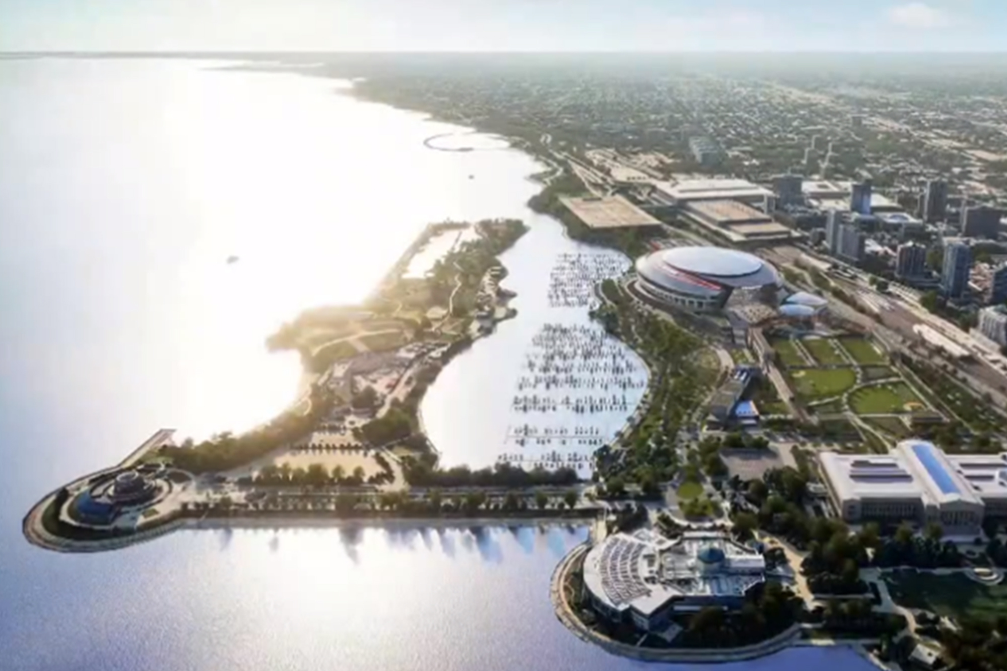 Chicago Bears przedstawiają plany nowego stadionu Lakefront