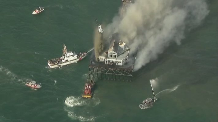 Inferno Engulfs Historic Oceanside Pier