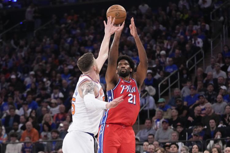 Knicks Draw First Playoff Blood, Topple 76ers 111-104 Behind Brunson, Hart’s 22 Points Each