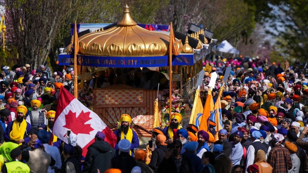 La massiccia affluenza alla storica parata Vaisakhi di Vancouver attira l'attenzione globale